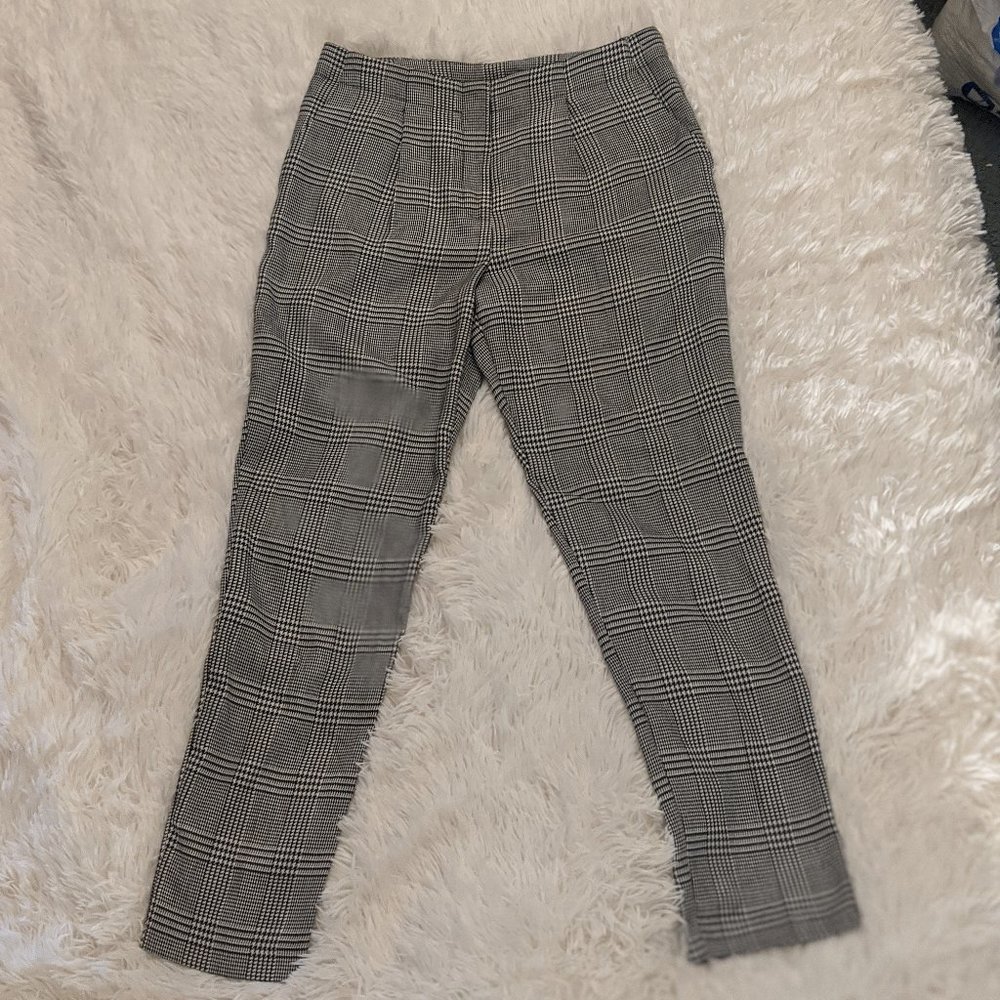 Wallis Plaid Straight Cut Dress Pants NWT  | 6